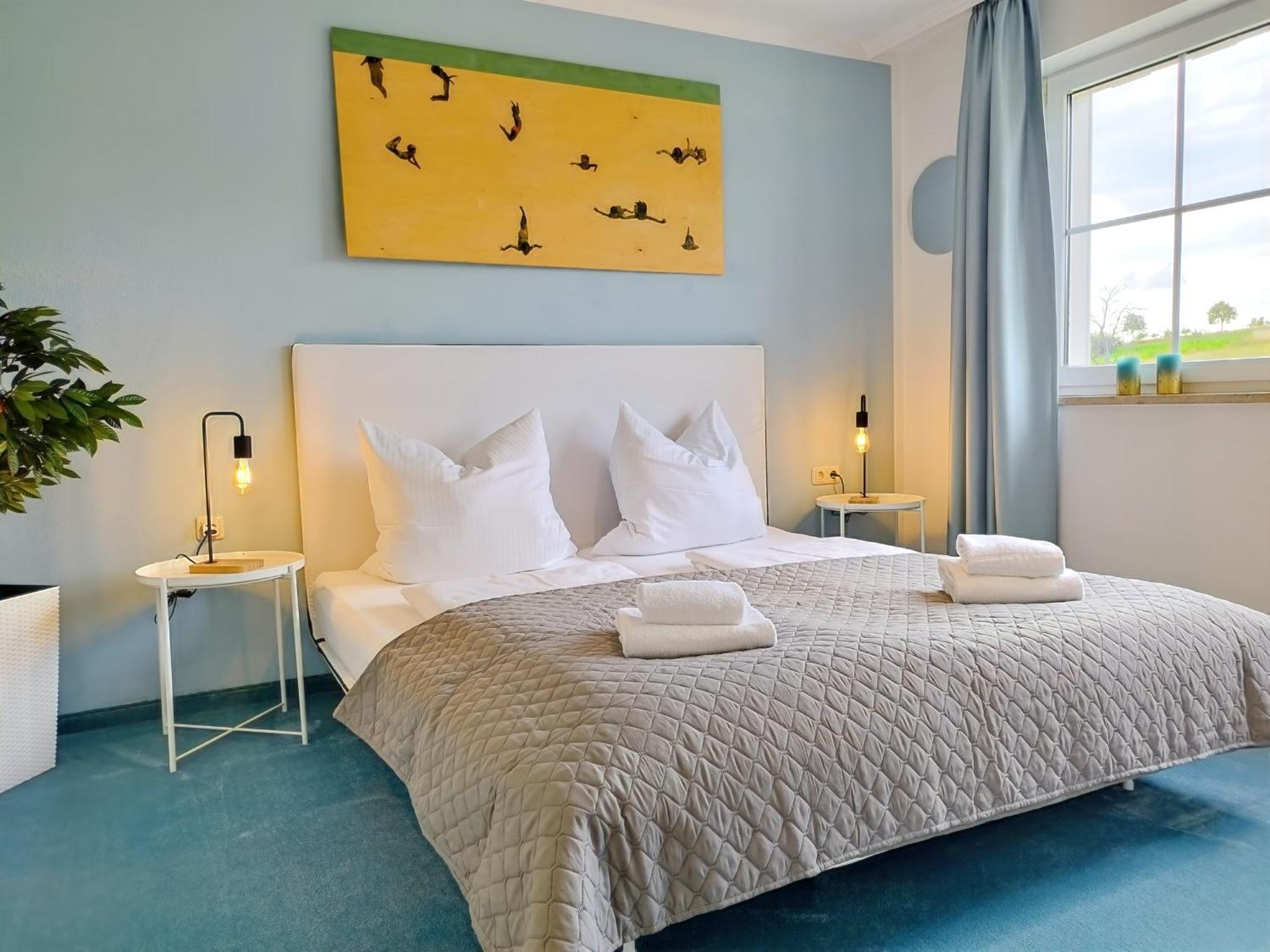 Seeblickapartment Fuer Bis Zu 12, Nuernberg & Schwabach In 30-35 Minuten Zu Erreichen, Sauna, Arbeitsplatz, Dachterrasse & Grill Spalt Exterior foto
