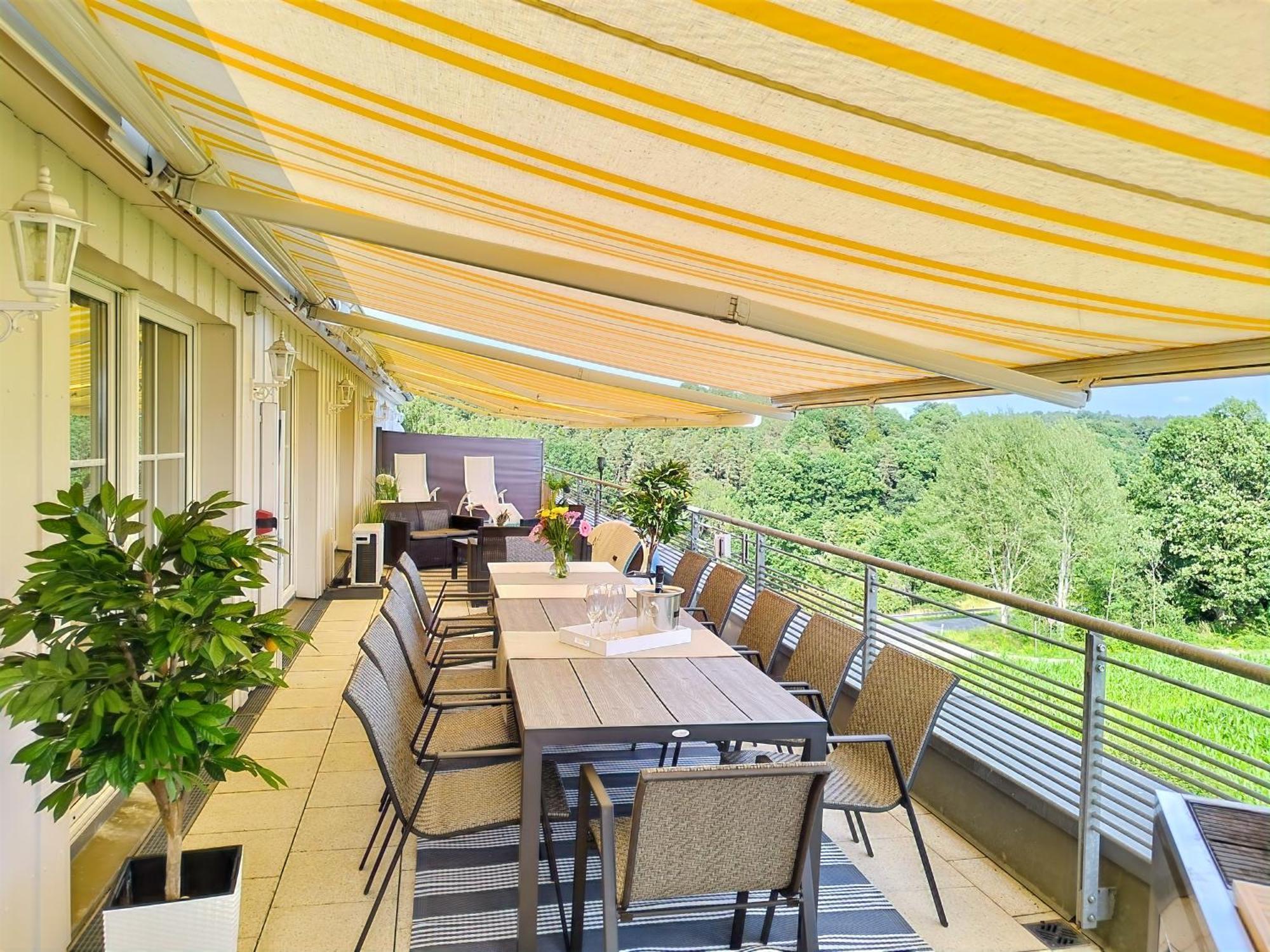 Seeblickapartment Fuer Bis Zu 12, Nuernberg & Schwabach In 30-35 Minuten Zu Erreichen, Sauna, Arbeitsplatz, Dachterrasse & Grill Spalt Exterior foto